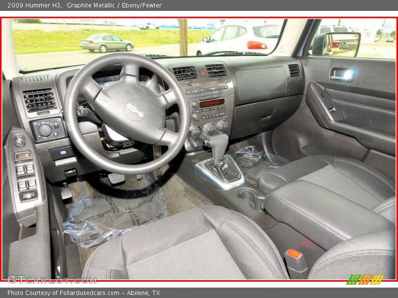 Graphite Metallic / Ebony/Pewter 2009 Hummer H3