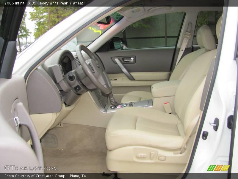 Ivory White Pearl / Wheat 2006 Infiniti FX 35