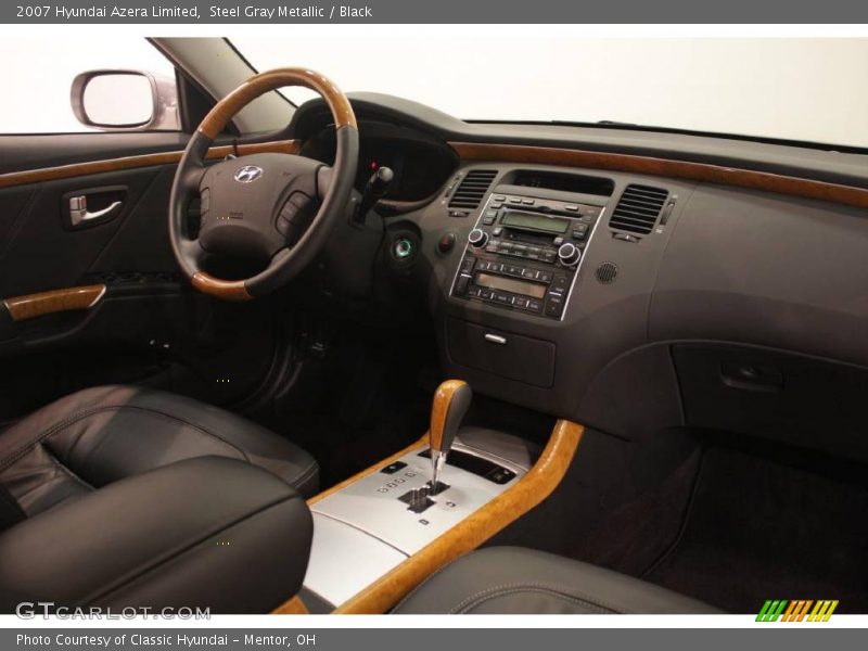 Steel Gray Metallic / Black 2007 Hyundai Azera Limited