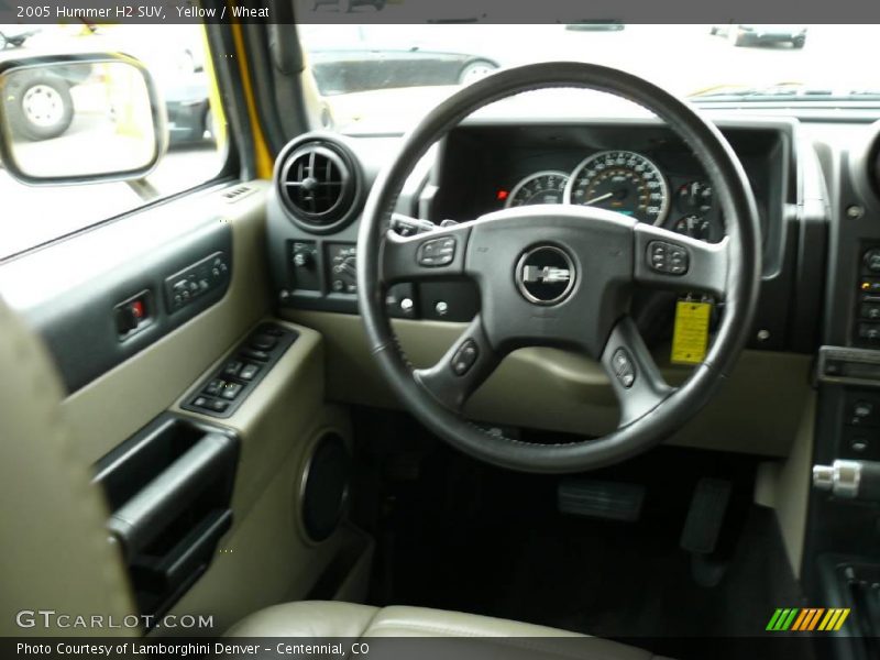 Yellow / Wheat 2005 Hummer H2 SUV