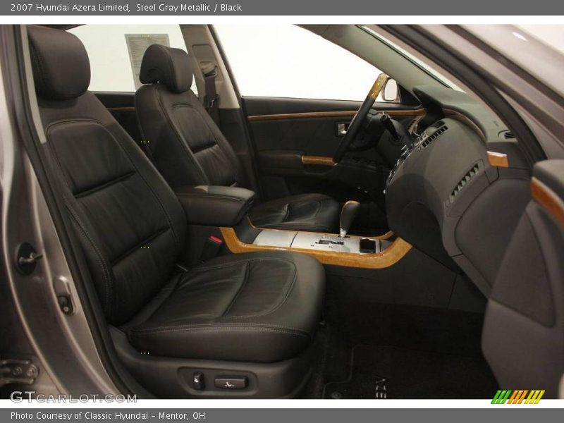 Steel Gray Metallic / Black 2007 Hyundai Azera Limited