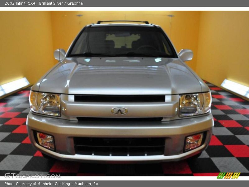 Brilliant Silver / Graphite 2003 Infiniti QX4