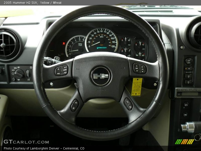 Yellow / Wheat 2005 Hummer H2 SUV