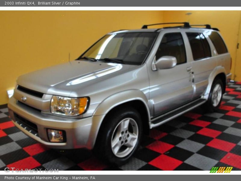 Brilliant Silver / Graphite 2003 Infiniti QX4