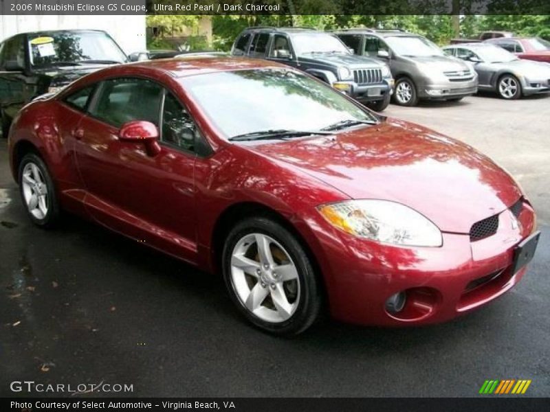 Ultra Red Pearl / Dark Charcoal 2006 Mitsubishi Eclipse GS Coupe