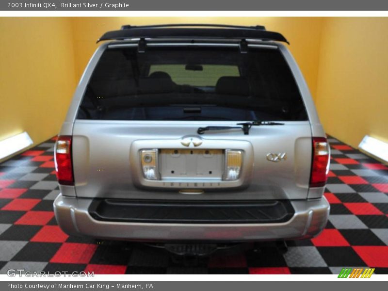 Brilliant Silver / Graphite 2003 Infiniti QX4