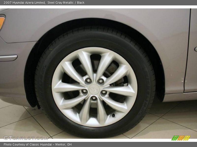 Steel Gray Metallic / Black 2007 Hyundai Azera Limited