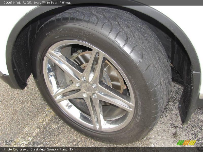 Ivory White Pearl / Wheat 2006 Infiniti FX 35
