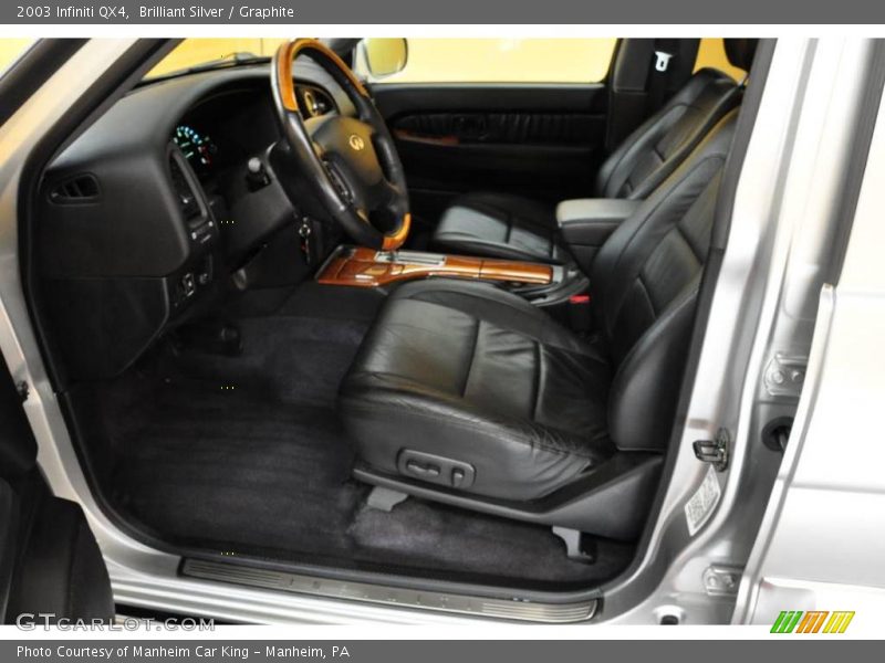 Brilliant Silver / Graphite 2003 Infiniti QX4