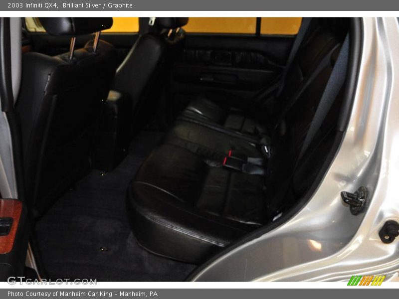 Brilliant Silver / Graphite 2003 Infiniti QX4