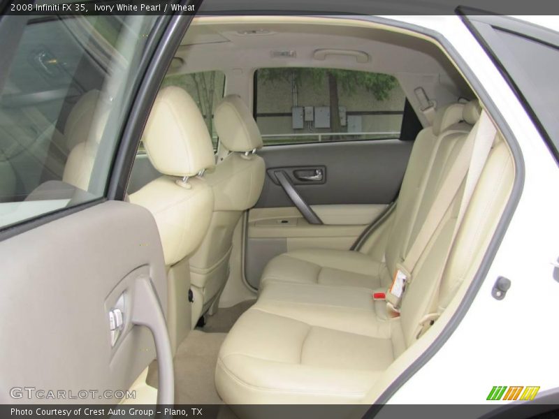 Ivory White Pearl / Wheat 2008 Infiniti FX 35