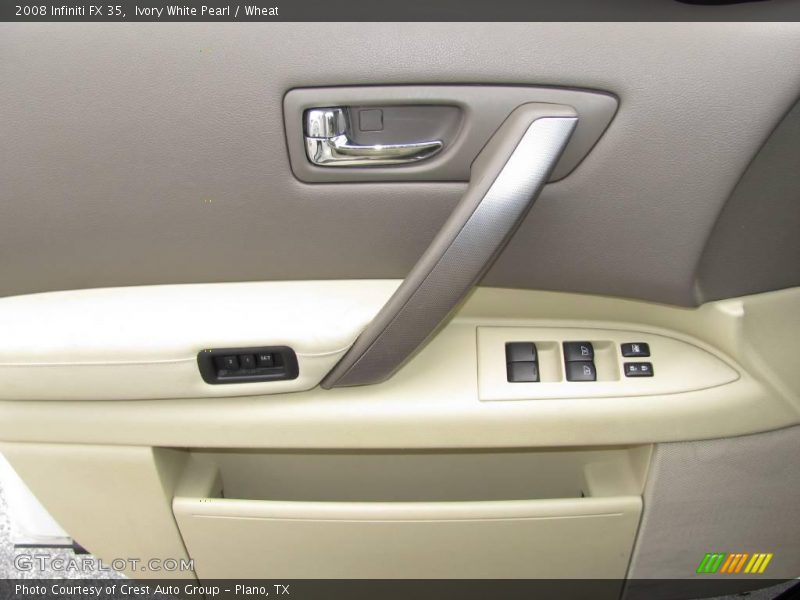 Ivory White Pearl / Wheat 2008 Infiniti FX 35