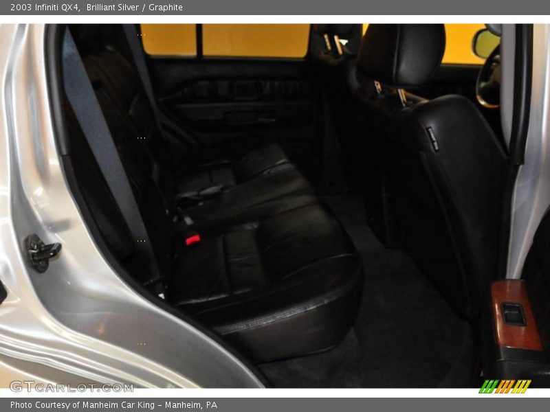 Brilliant Silver / Graphite 2003 Infiniti QX4
