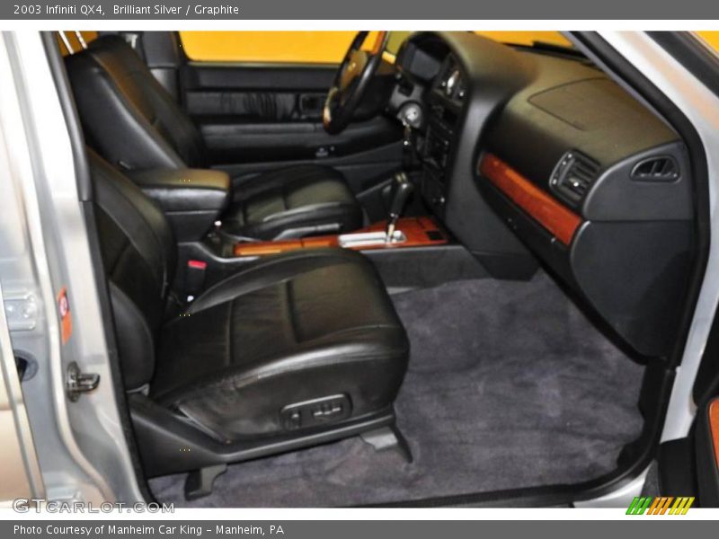 Brilliant Silver / Graphite 2003 Infiniti QX4