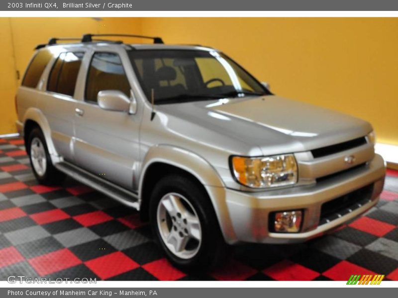 Brilliant Silver / Graphite 2003 Infiniti QX4