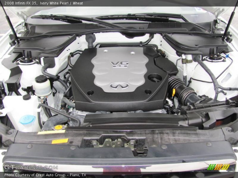 Ivory White Pearl / Wheat 2008 Infiniti FX 35