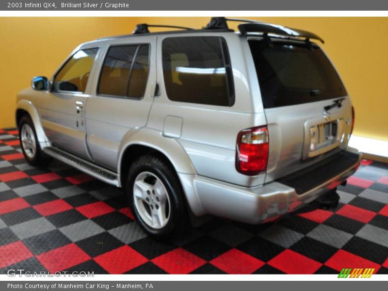 Brilliant Silver / Graphite 2003 Infiniti QX4