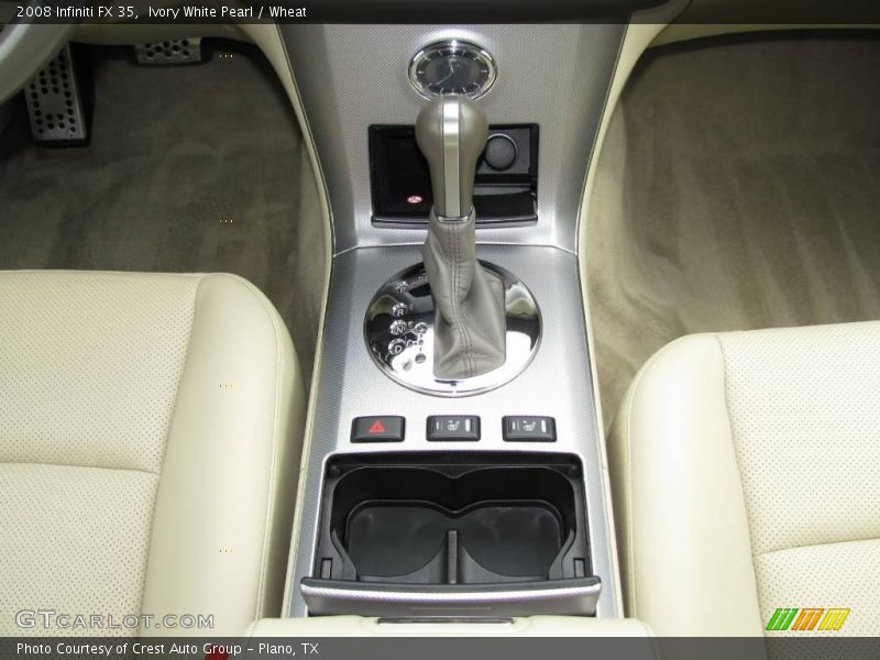 Ivory White Pearl / Wheat 2008 Infiniti FX 35