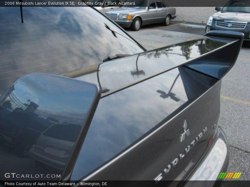 Graphite Gray / Black Alcantara 2006 Mitsubishi Lancer Evolution IX SE