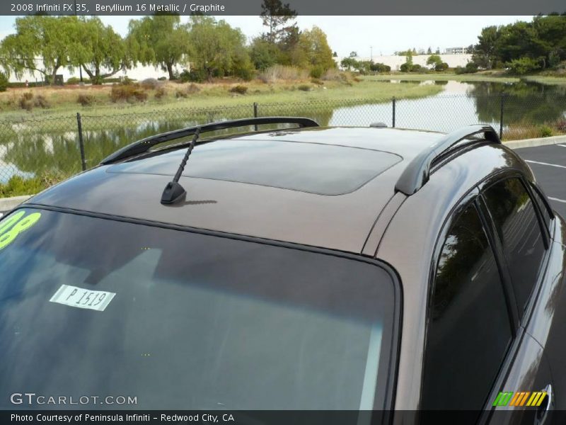 Beryllium 16 Metallic / Graphite 2008 Infiniti FX 35