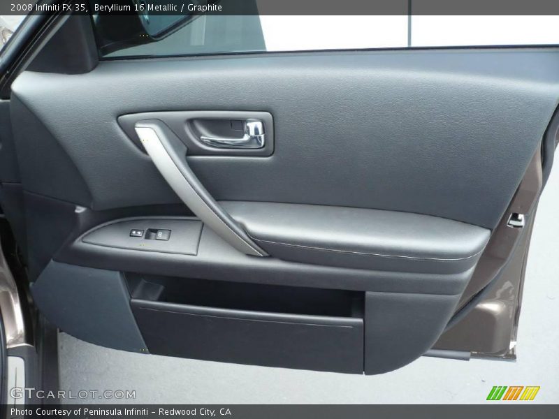 Beryllium 16 Metallic / Graphite 2008 Infiniti FX 35