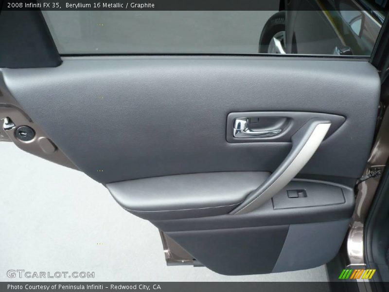 Beryllium 16 Metallic / Graphite 2008 Infiniti FX 35