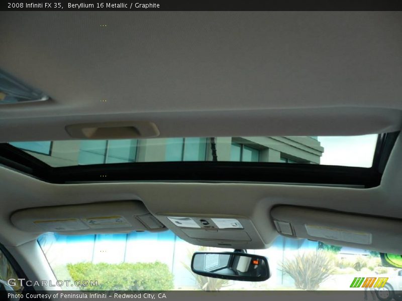 Beryllium 16 Metallic / Graphite 2008 Infiniti FX 35
