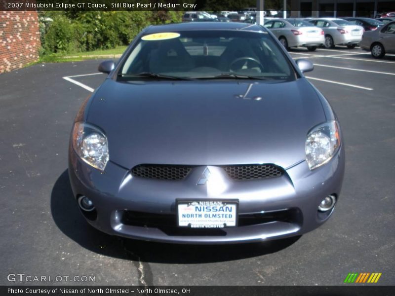 Still Blue Pearl / Medium Gray 2007 Mitsubishi Eclipse GT Coupe