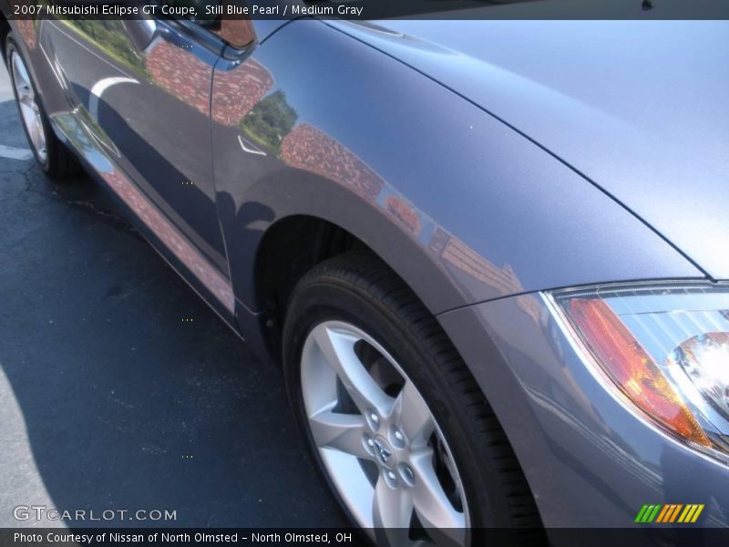 Still Blue Pearl / Medium Gray 2007 Mitsubishi Eclipse GT Coupe