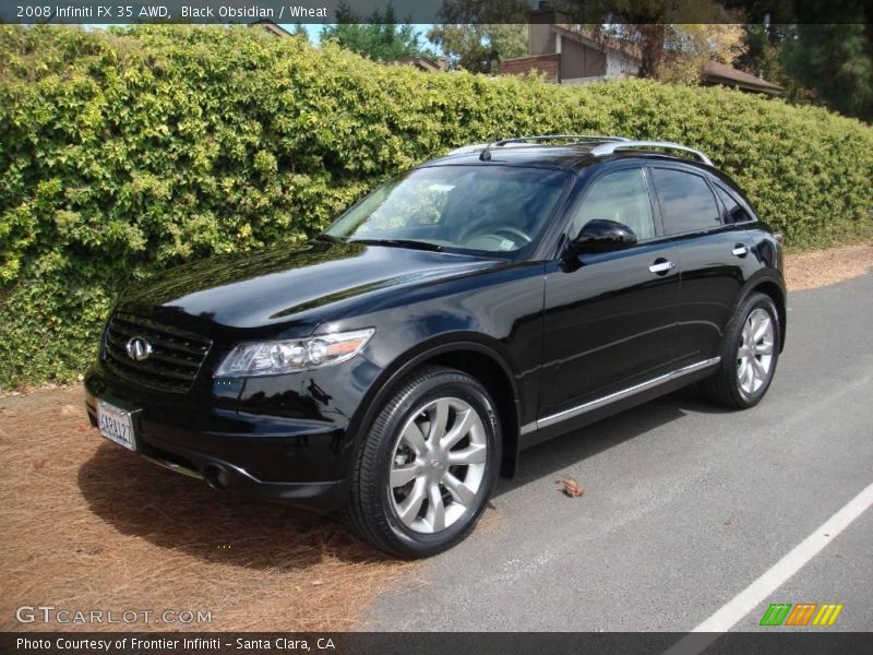 Black Obsidian / Wheat 2008 Infiniti FX 35 AWD