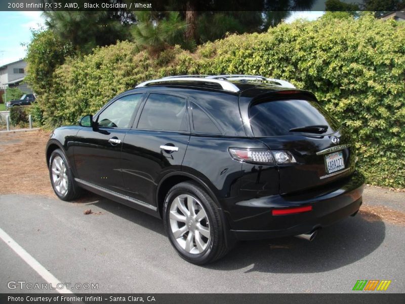 Black Obsidian / Wheat 2008 Infiniti FX 35 AWD