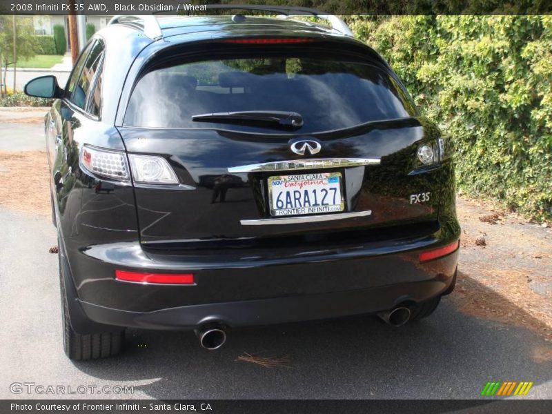 Black Obsidian / Wheat 2008 Infiniti FX 35 AWD