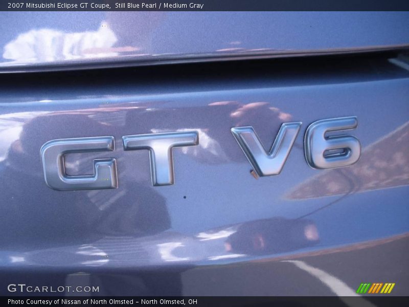 Still Blue Pearl / Medium Gray 2007 Mitsubishi Eclipse GT Coupe