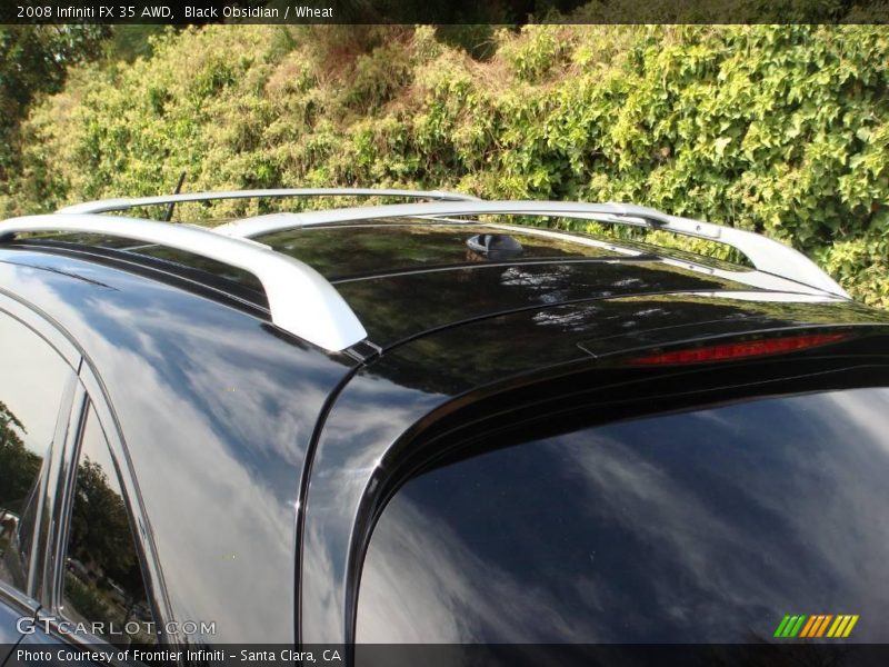 Black Obsidian / Wheat 2008 Infiniti FX 35 AWD