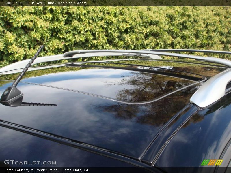 Black Obsidian / Wheat 2008 Infiniti FX 35 AWD
