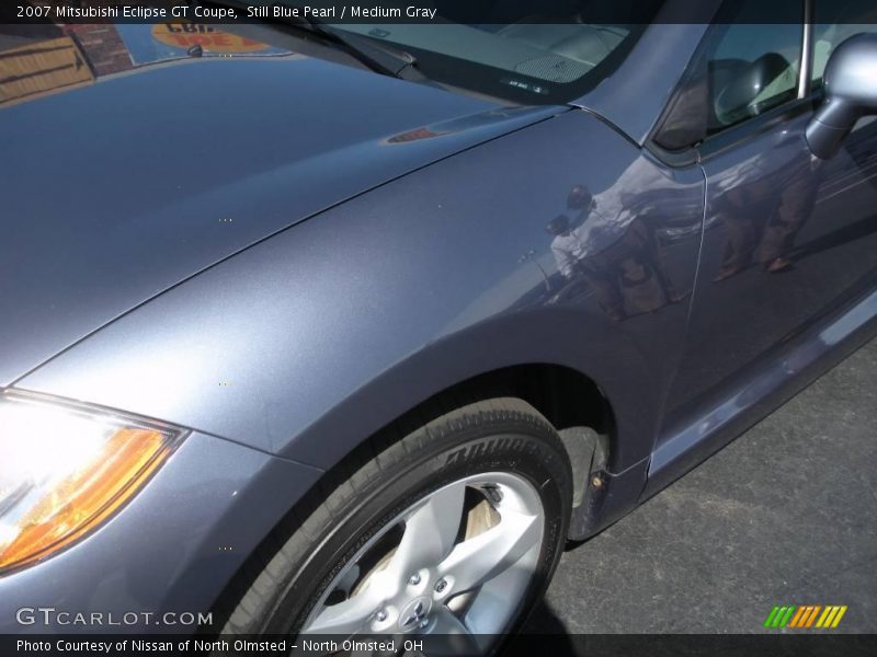 Still Blue Pearl / Medium Gray 2007 Mitsubishi Eclipse GT Coupe