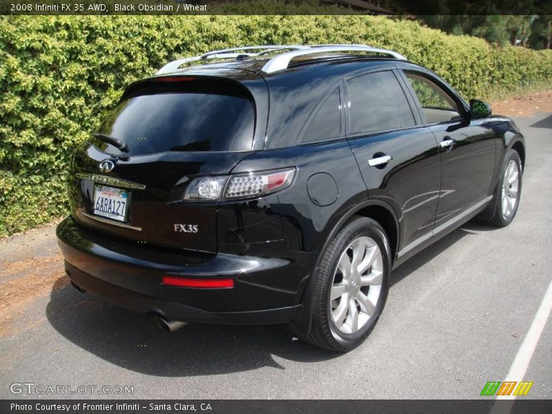 Black Obsidian / Wheat 2008 Infiniti FX 35 AWD