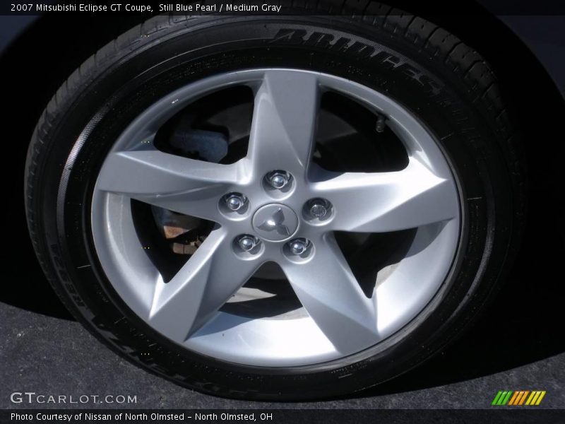 Still Blue Pearl / Medium Gray 2007 Mitsubishi Eclipse GT Coupe