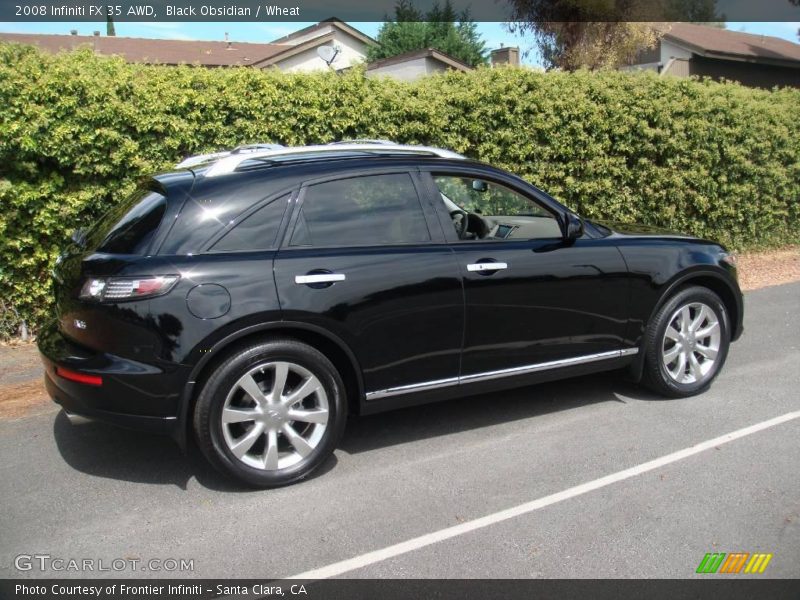 Black Obsidian / Wheat 2008 Infiniti FX 35 AWD