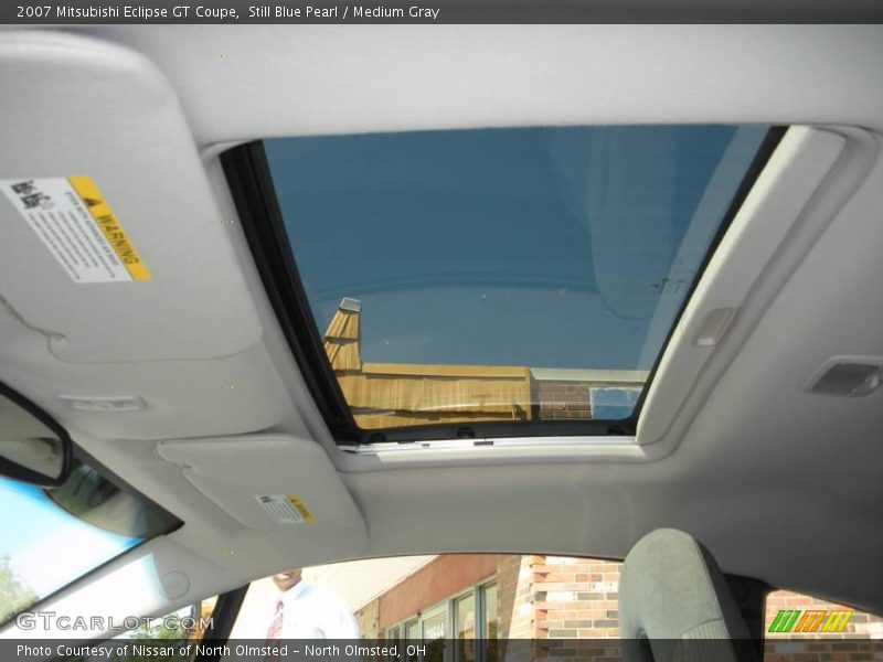 Still Blue Pearl / Medium Gray 2007 Mitsubishi Eclipse GT Coupe