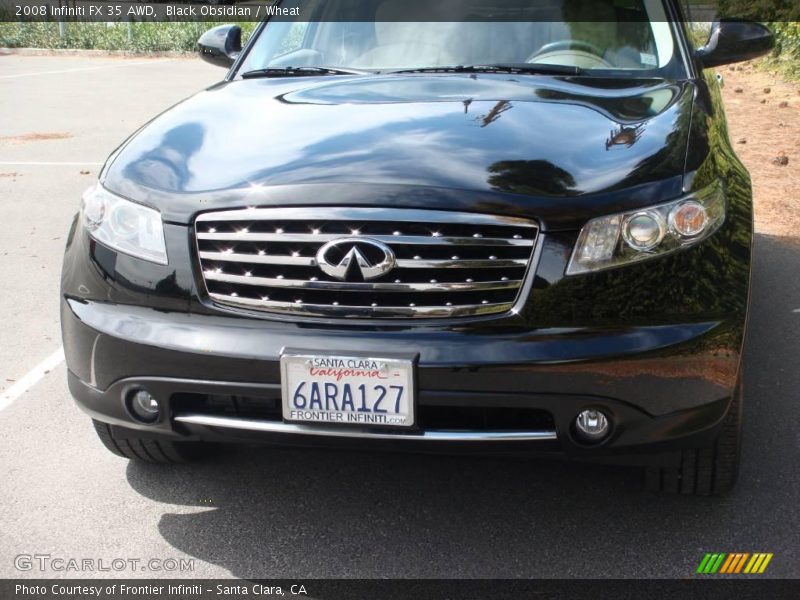Black Obsidian / Wheat 2008 Infiniti FX 35 AWD