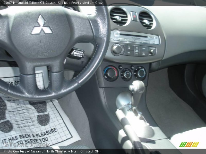 Still Blue Pearl / Medium Gray 2007 Mitsubishi Eclipse GT Coupe