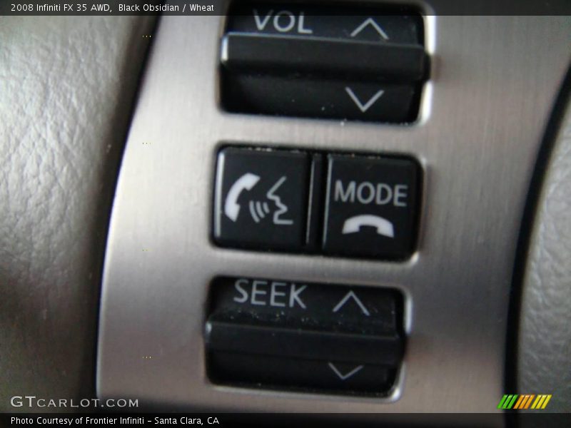 Black Obsidian / Wheat 2008 Infiniti FX 35 AWD