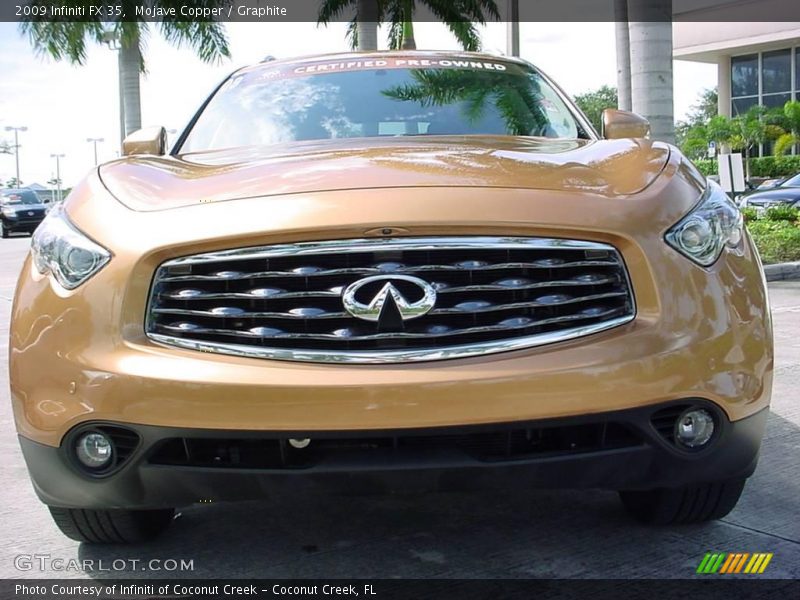 Mojave Copper / Graphite 2009 Infiniti FX 35