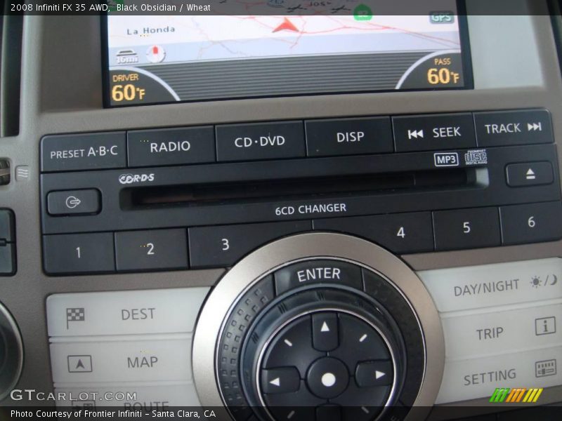 Black Obsidian / Wheat 2008 Infiniti FX 35 AWD