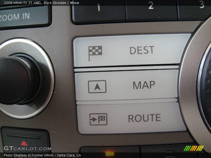 Black Obsidian / Wheat 2008 Infiniti FX 35 AWD