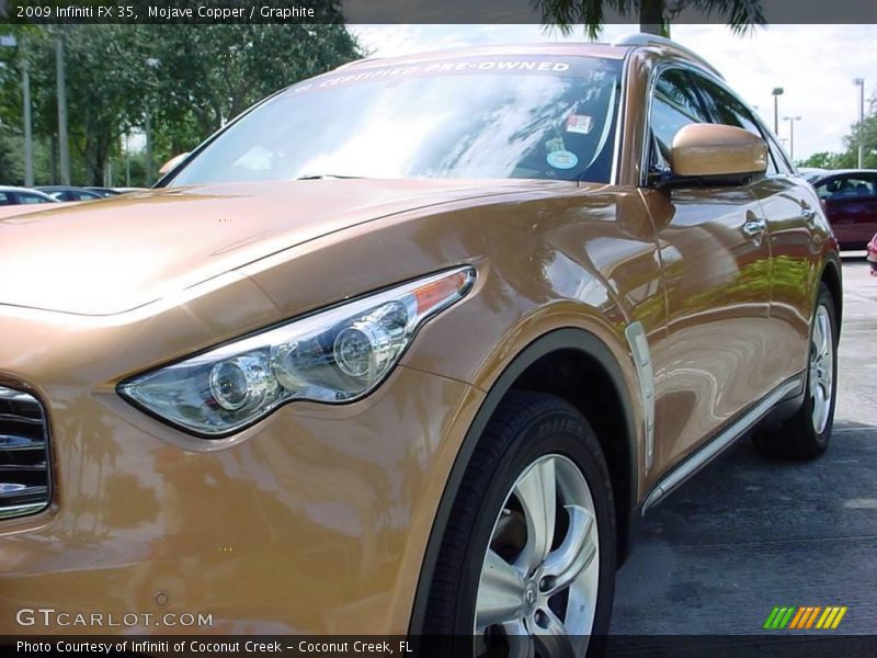 Mojave Copper / Graphite 2009 Infiniti FX 35