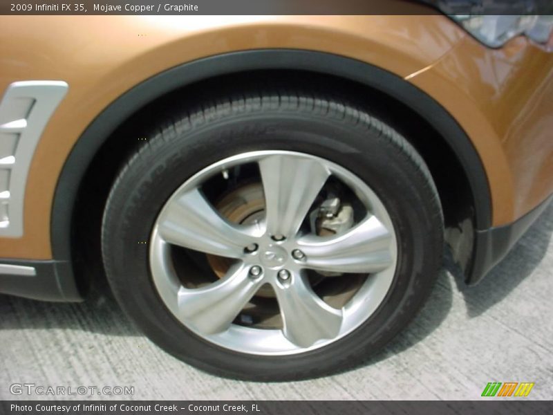 Mojave Copper / Graphite 2009 Infiniti FX 35