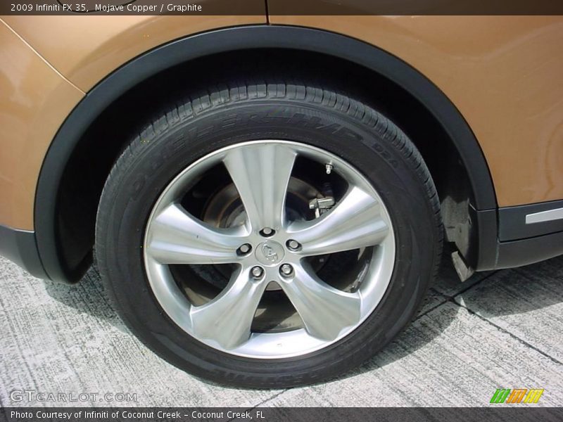 Mojave Copper / Graphite 2009 Infiniti FX 35