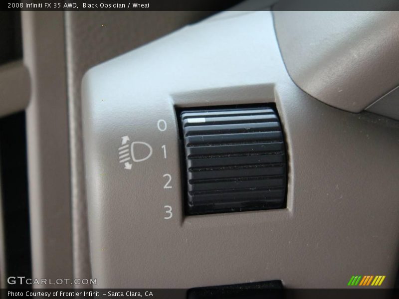 Black Obsidian / Wheat 2008 Infiniti FX 35 AWD